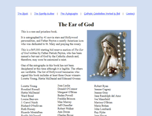 Tablet Screenshot of earofgod.com